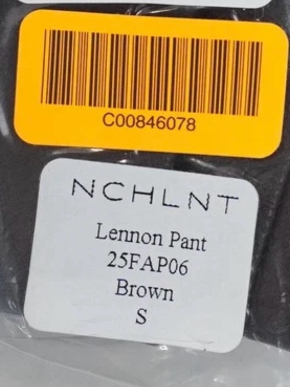 Women’s Lennon Pant in Brown Nonchalant Label - Picture 9 of 15